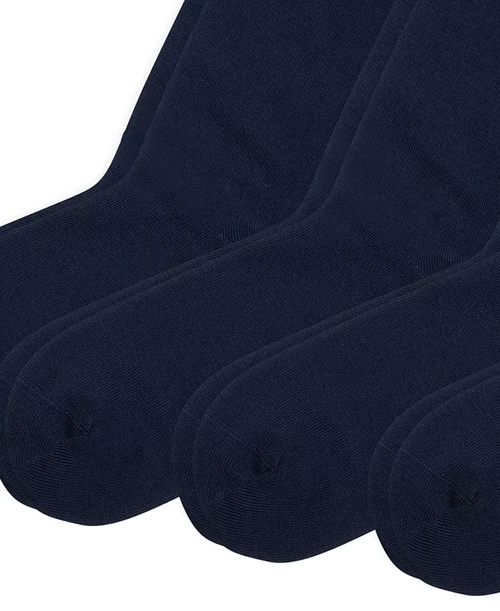Men's Flat Knit Slack Dress Socks, 4-Pack - thumbnail 6