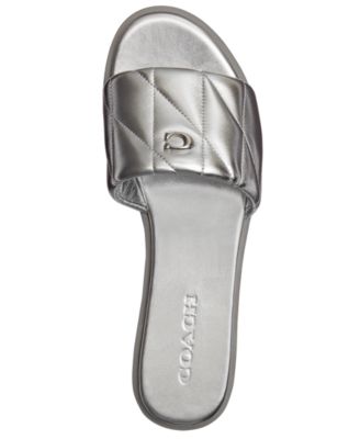 Women's Holly Signature Jacquard Slip-On Slide Sandals