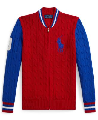 Polo Ralph Lauren - Boys 8-20 Big Pony Long-Sleeve Jacket