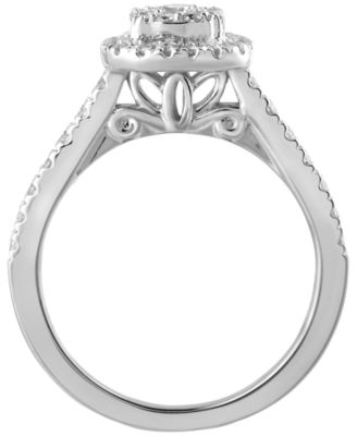 Diamond Ring (1/2 ct. t.w.) in 14k White Gold
