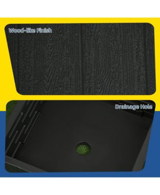 Outdoor Umbrella Base with Wheels, End Table, Planter Box,