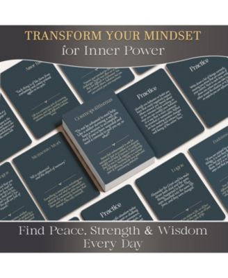 Stoicism Cards Marcus Aurelius - 122 Daily Quotes & Exercises