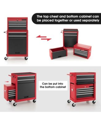 6-Drawer Tool Chest with Heightening Cabinet.