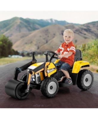 12V Kids Ride on Road Roller with 2.4G Remote Control