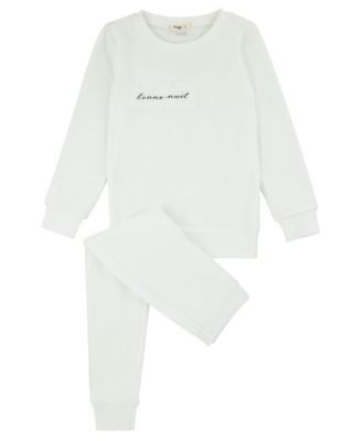 Big Girls Velour Patch 2-Piece Loungewear Set