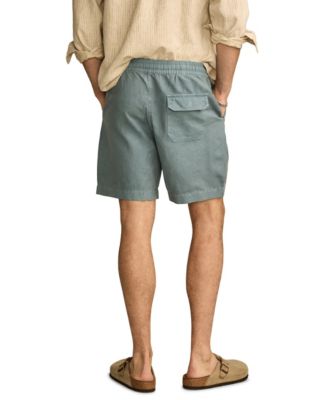 Men's 7" Linen Pull-On Shorts