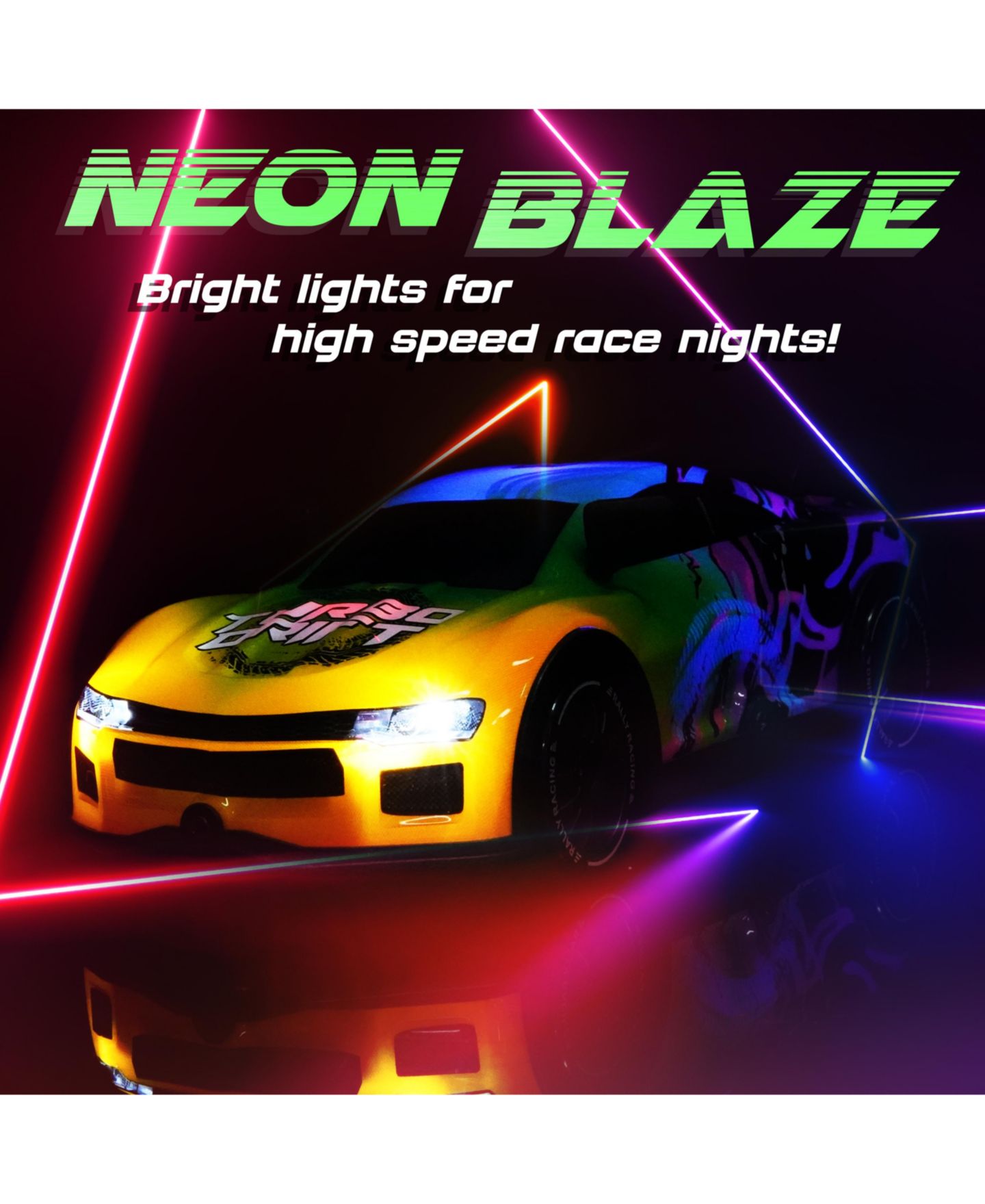 Детская игрушка Force1 1/16 Scale Quick Drive High-Speed Drift Racing RC Car — фото 5