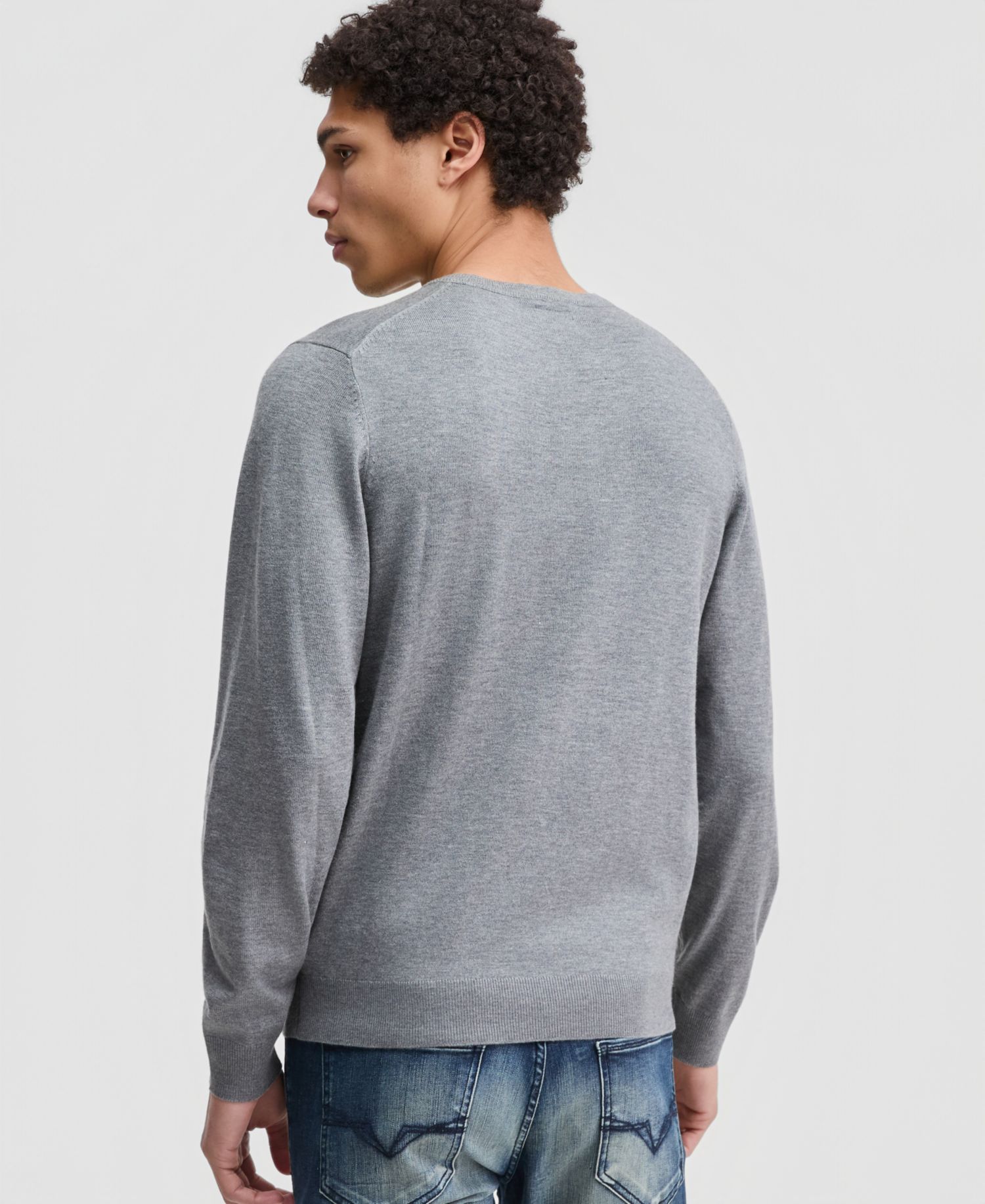 Men's David Long-Sleeve Crewneck Sweater