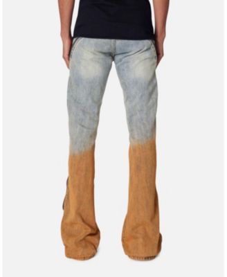 Men's D519 Zipper Flare Denim Jeans