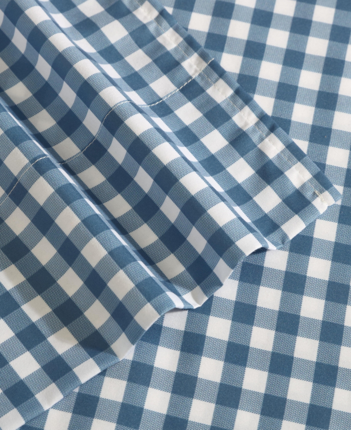 Eddie Bauer Preston Check Microfiber 4-Pc. Sheet Set
