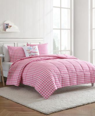 Preston Check Microfiber 3-Pc. Comforter Set, Twin