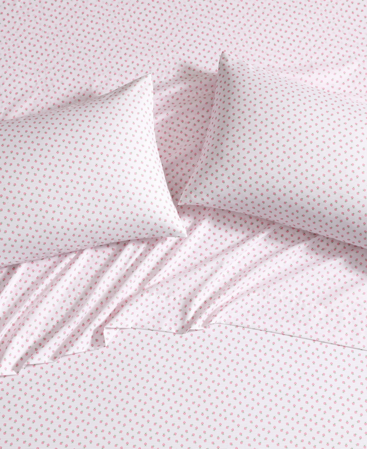 Laura Ashley Sweet Lady Bugs Microfiber 4-Pc. Sheet Set