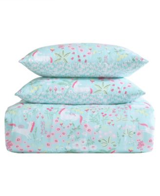 Magical Unicorns Microfiber 4-Pc. Comforter Set, Full/Queen
