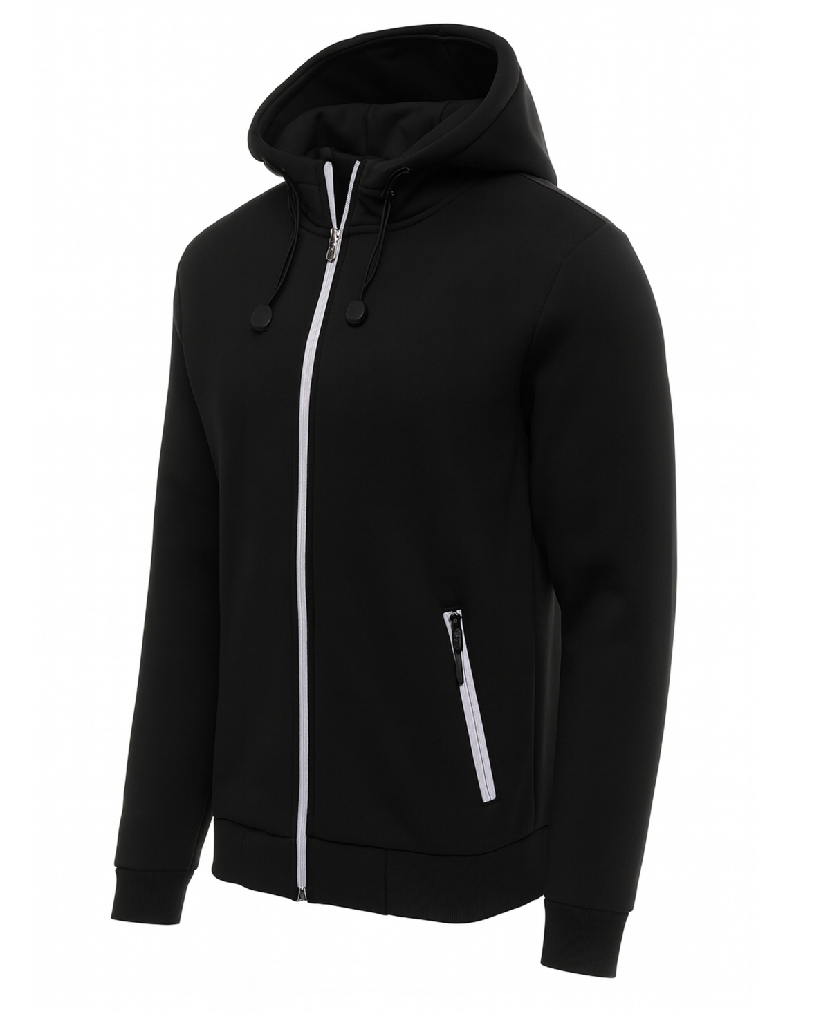 Blu Rock Men's Slim-Fit Classic Tech Full-Zip Hoodie