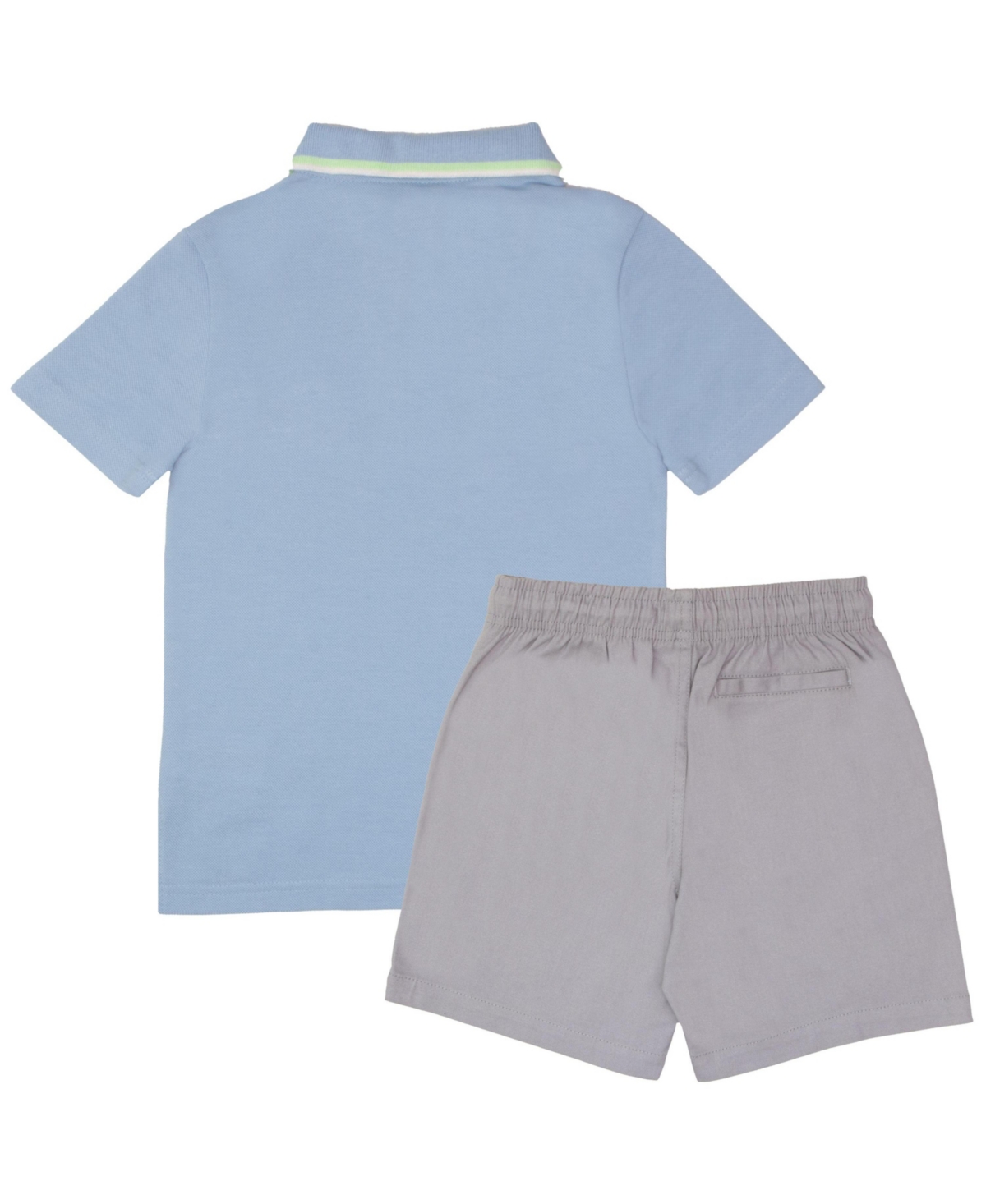 Tommy Bahama Big Boys 2 Piece Classic Polo Shirt and Shorts Back to School Set