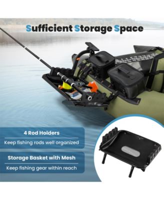 360° Rotatable Fishing Boat Accessory Set of 2 with Mount Bracket