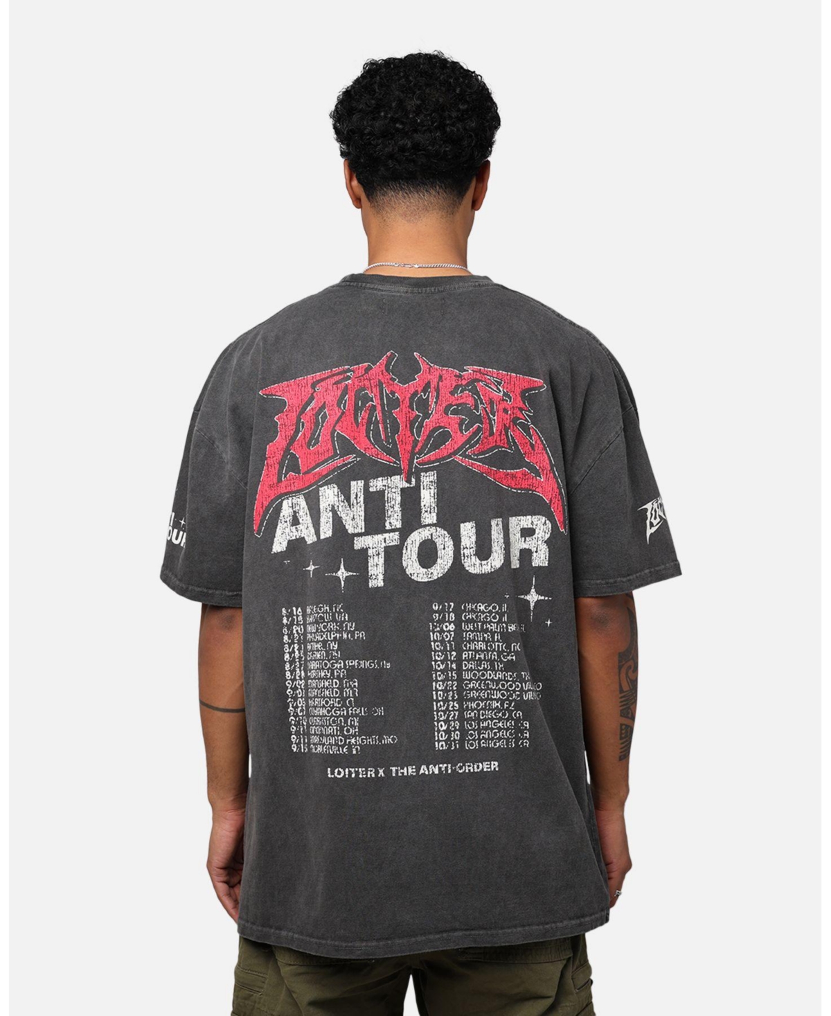 Loiter Men's Anti Tour Vintage T-Shirt
