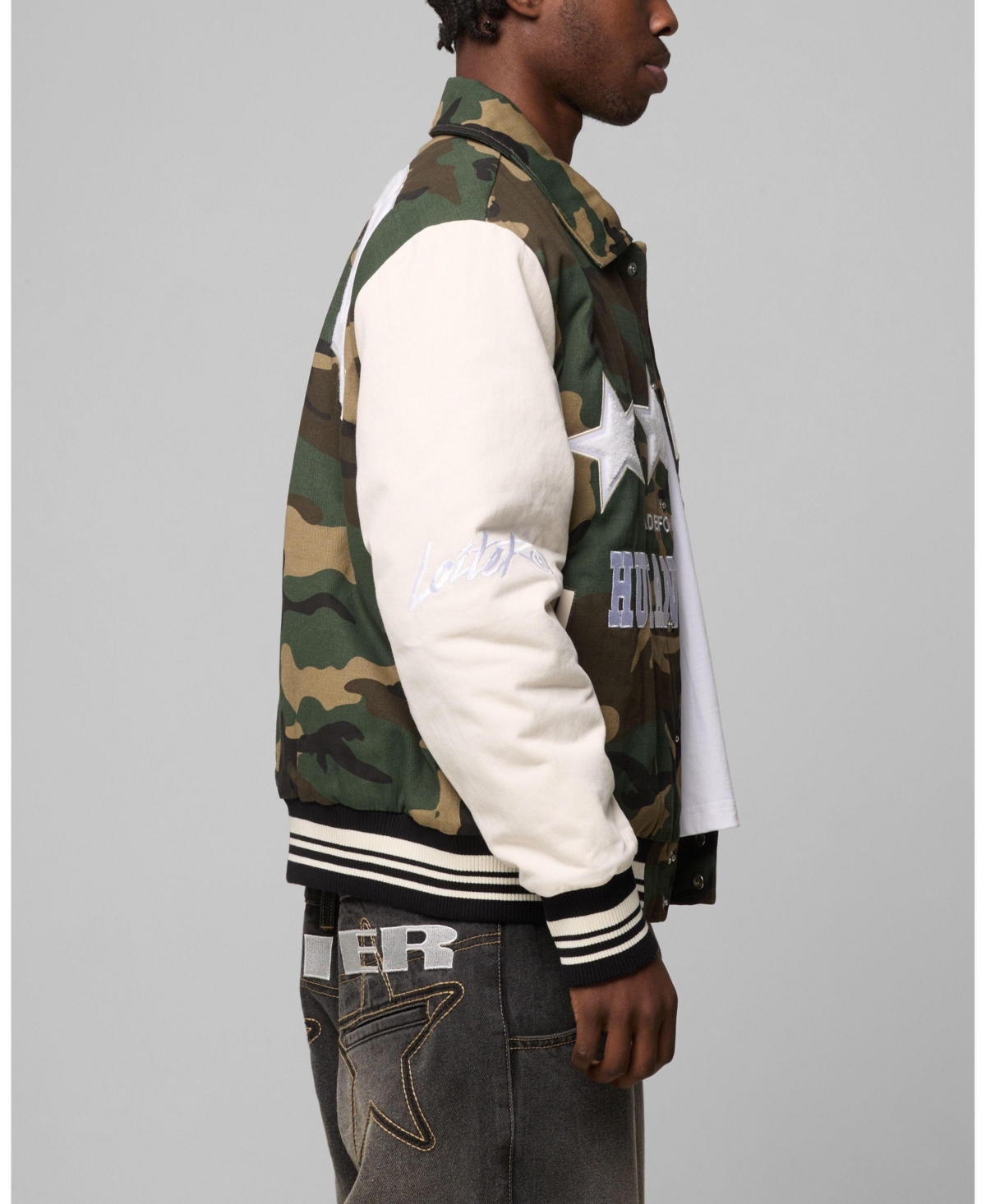 Loiter Men's Star Child Varsity Jacket