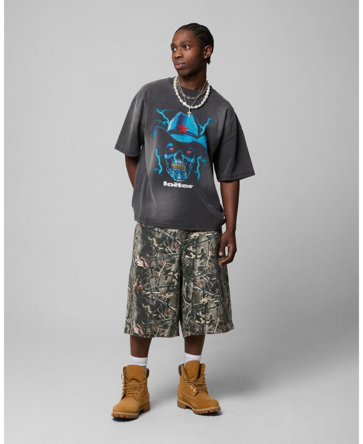 Loiter Men's Chrome Cowboy Tee