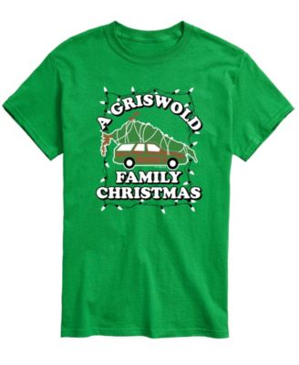 AIRWAVES - Men's Vacation Griswold Family Christmas Tree Graphic T-Shirt