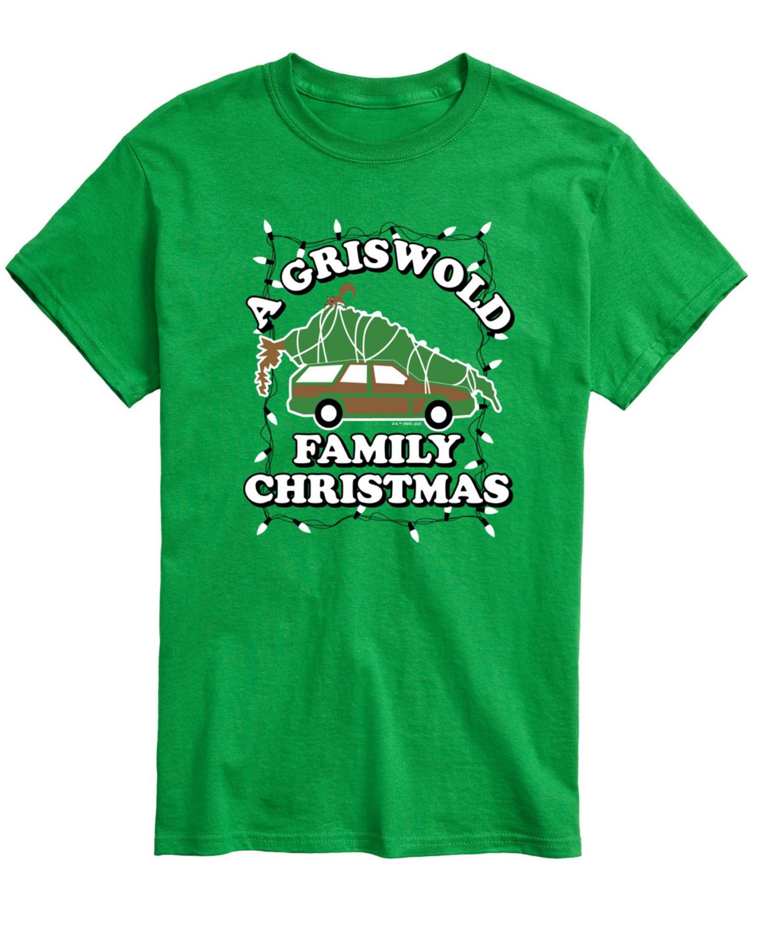 Men's Vacation Griswold Family Christmas Tree Graphic T-Shirt