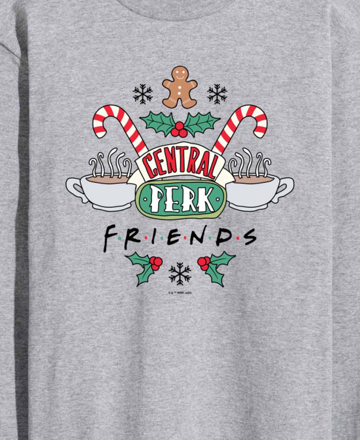 Мужская футболка AIRWAVES Long-Sleeve Crewneck, цвет: Серый — фото 2