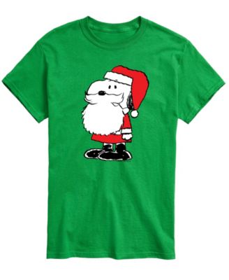 AIRWAVES - Men's Snoopy Santa Dog Graphic T-Shirt