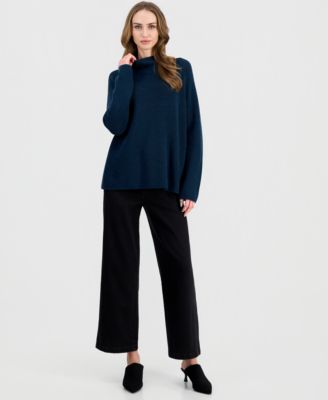 Women's Wool Turtleneck Sweater