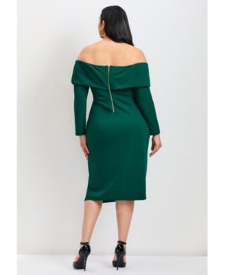 Women's Collette Off Shoulder Gathered Waist Dress