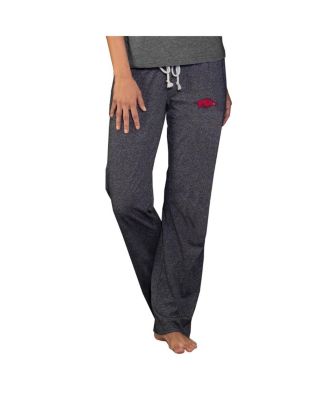 Concepts Sport - Women's Charcoal Arkansas Razorbacks Quest Knit Lightweight Pants