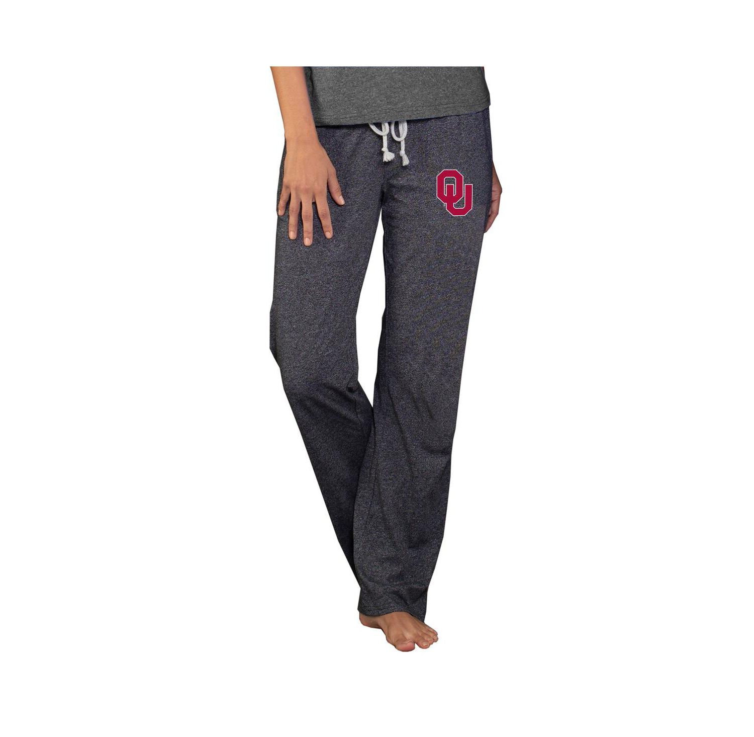 Women's Charcoal Oklahoma Sooners Quest Knit Lightweight Pants