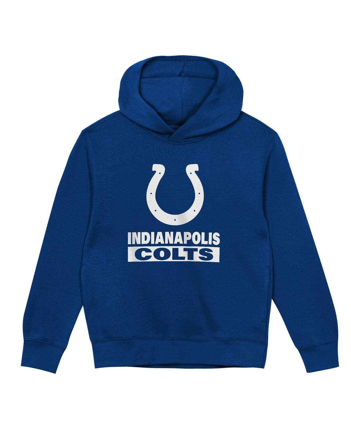 Outerstuff Toddler Royal Indianapolis Colts Back to Basics Hoodie
