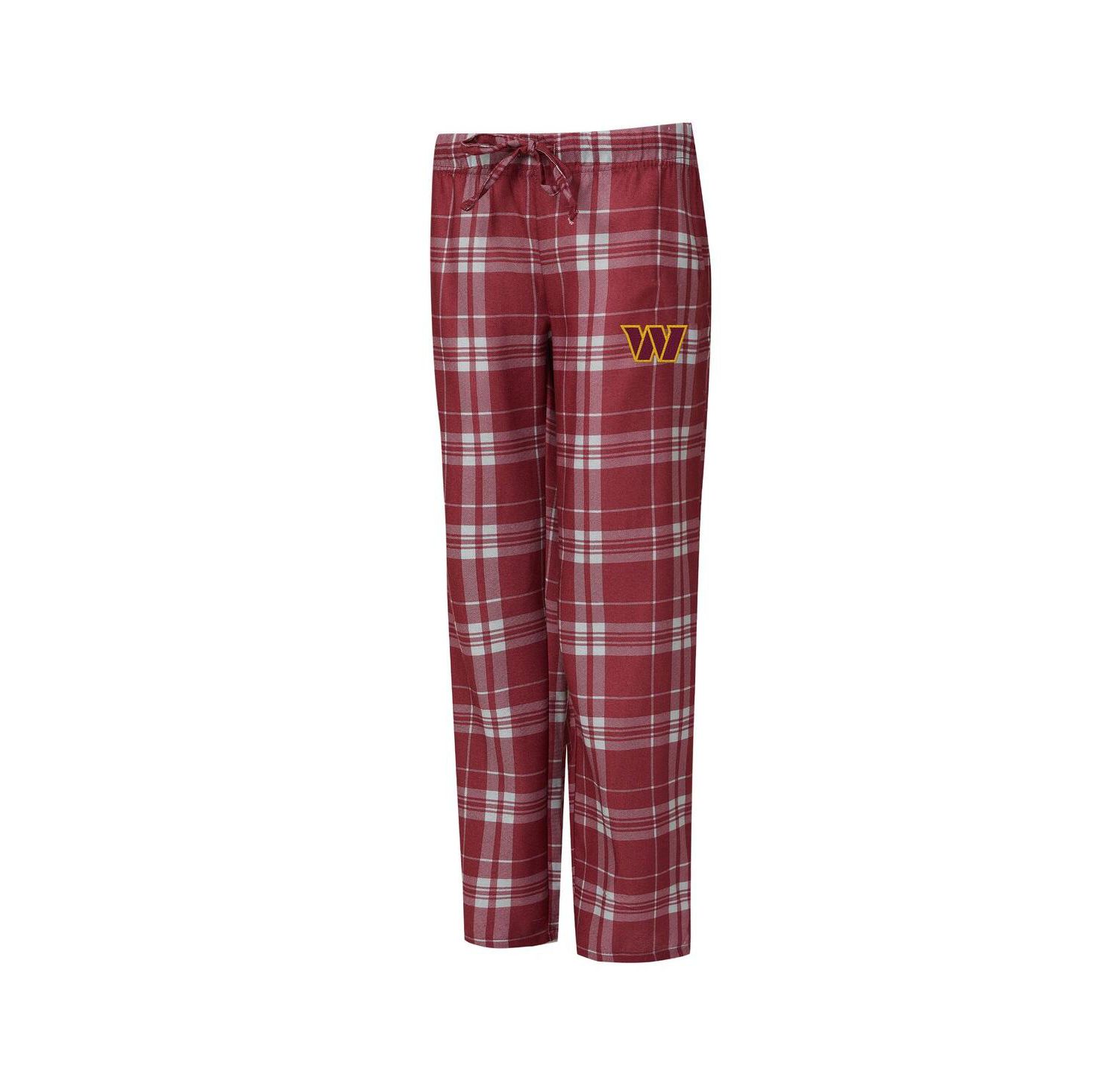 Women's 2-Piece Heather Gray/Burgundy Washington Commanders Regulate Plaid Tank Top and Pants Sleep Set