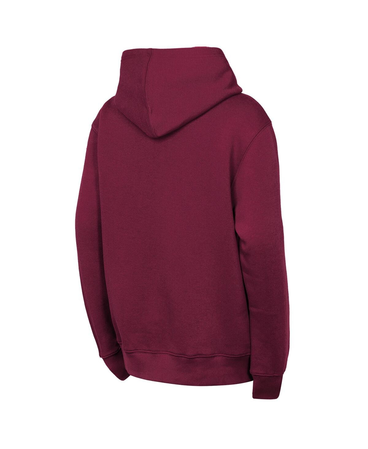 Outerstuff Big Boys and Girls Burgundy Washington Commanders Back to Basics Hoodie