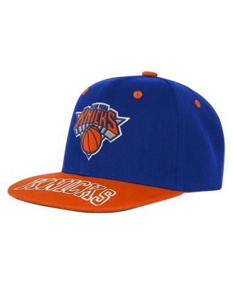 Big Boys and Girls Blue/Orange New York Knicks Two-Tone Snapback Hat