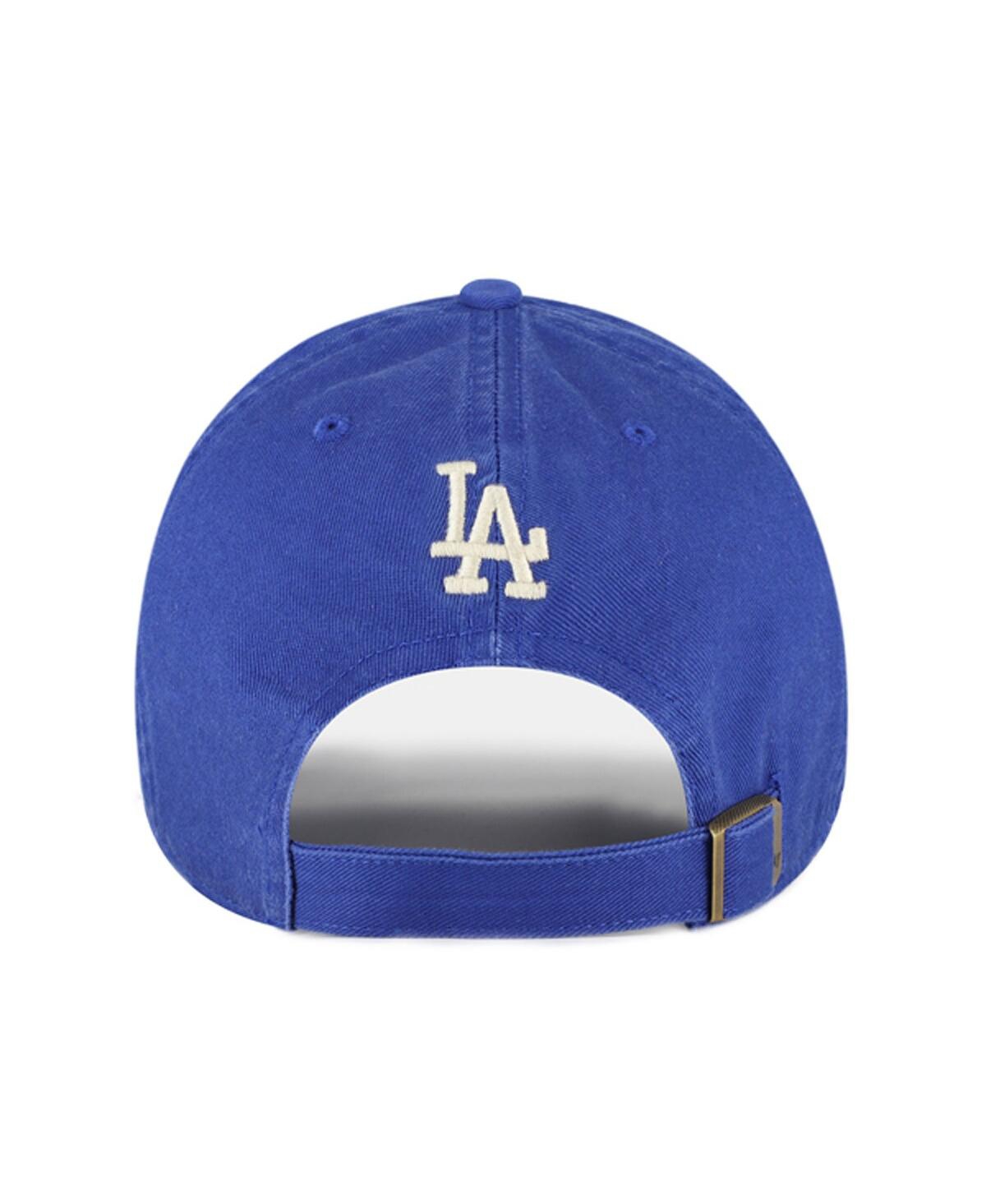 47 Brand Women's Royal Los Angeles Dodgers Zoey Clean Up Adjustable Hat In Blue