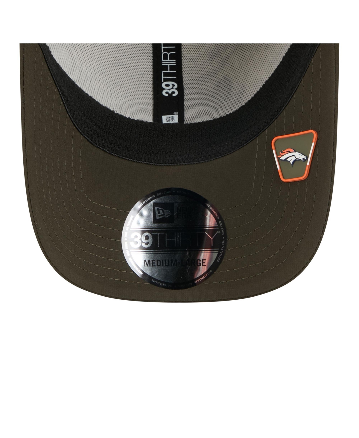 New Era Men's Camo Denver Broncos 2025 Salute to Service 39THIRTY Flex Hat