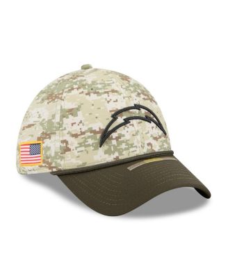 New Era - Men's Camo Los Angeles Chargers 2025 Salute to Service 39THIRTY Flex Hat