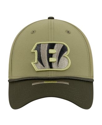 Men's Green Cincinnati Bengals 2025 Salute to Service 39THIRTY Flex Hat