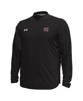 Men's Black South Carolina Gamecocks Motivate Long Sleeve Quarter-Zip Jacket