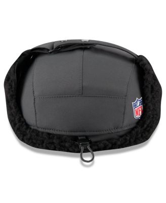 Men's Charcoal Baltimore Ravens 2025 Sideline Cold Weather Runner Dog Ear Adjustable Hat