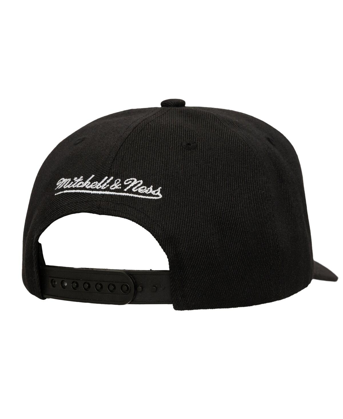 Mitchell & Ness Men's Black Phoenix Suns Tilted Pro Pinch Adjustable Hat In Black