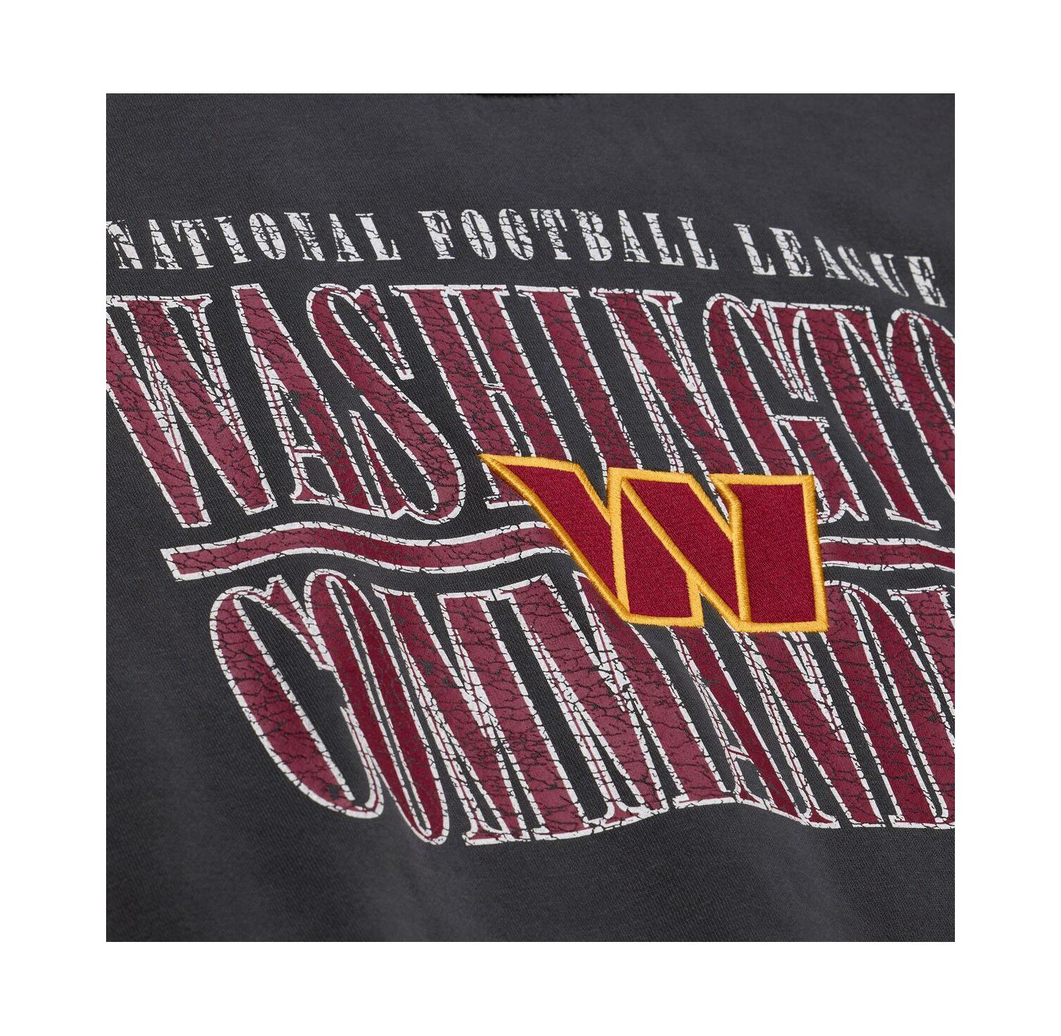 Men's Black Washington Commanders Downtown Collection Fleece Sweatshirt