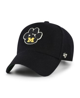 '47 Brand - Men's and Women's Black Missouri Tigers Collections Golden Age Offside DT Adjustable Hat