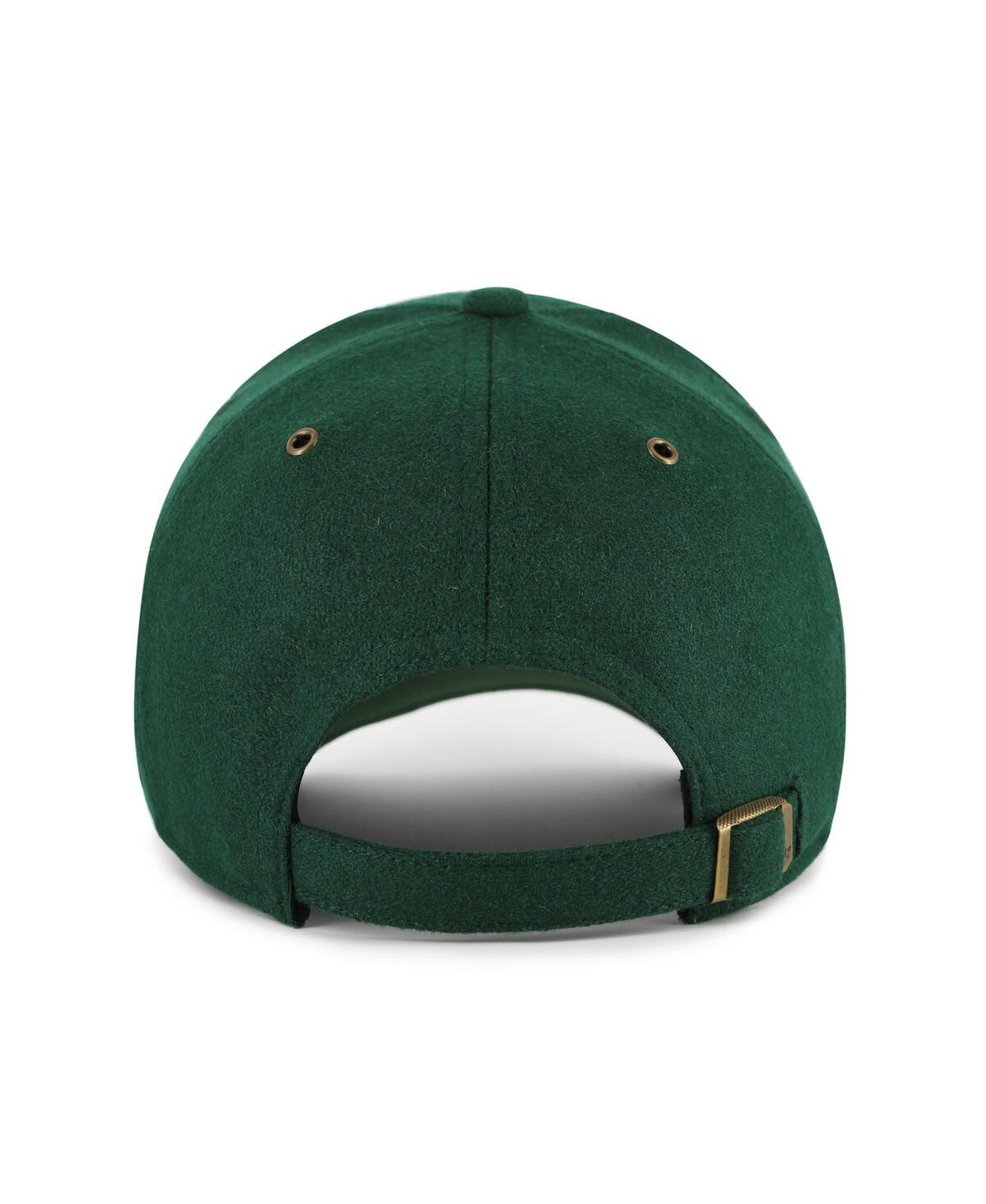 47 Brand Men's And Women's Green Miami Hurricanes Collections Golden Age Offside Dt Adjustable Hat In Green