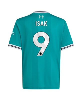 Big Boys and Girls Alexander Isak Green Liverpool 2025/26 Third Replica Player Jersey
