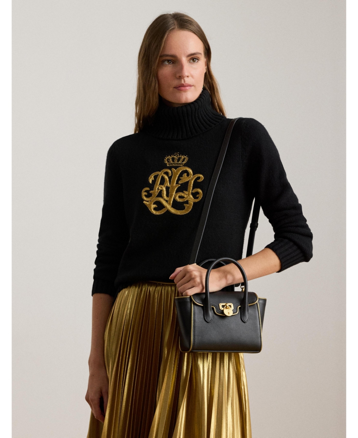 Lauren Ralph Lauren Tanner Small Satchel Bag