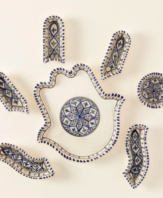 Hamsa Mezze Stoneware Server