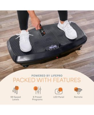Hovert 3D Vibration Plate – Dual Motor, Oscillation & Lateral Motion for Whole Body Fitness