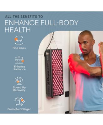 Red Light Therapy Panel for Face and Body – Near Infrared Light Device for Relaxation and Wellness, Portable and Stable Design